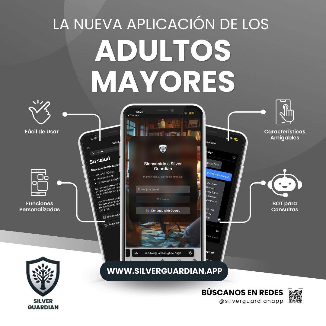 Silver Guardian - Plataforma Digital para Adultos Mayores
