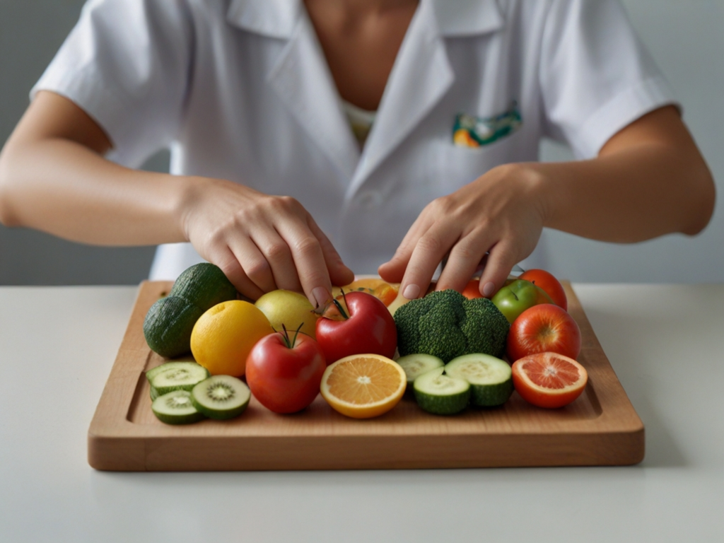 nutricion esencial para mayores de 55 años, dieta equilibrada, frutas y vegetales para adultos mayores