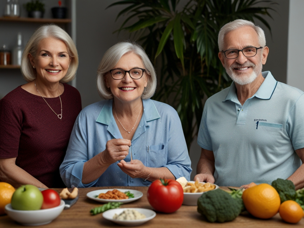 planifica tus comidas, nutrición para adultos mayores, dieta equilibrada, alimentación saludable, bienestar después de los 50