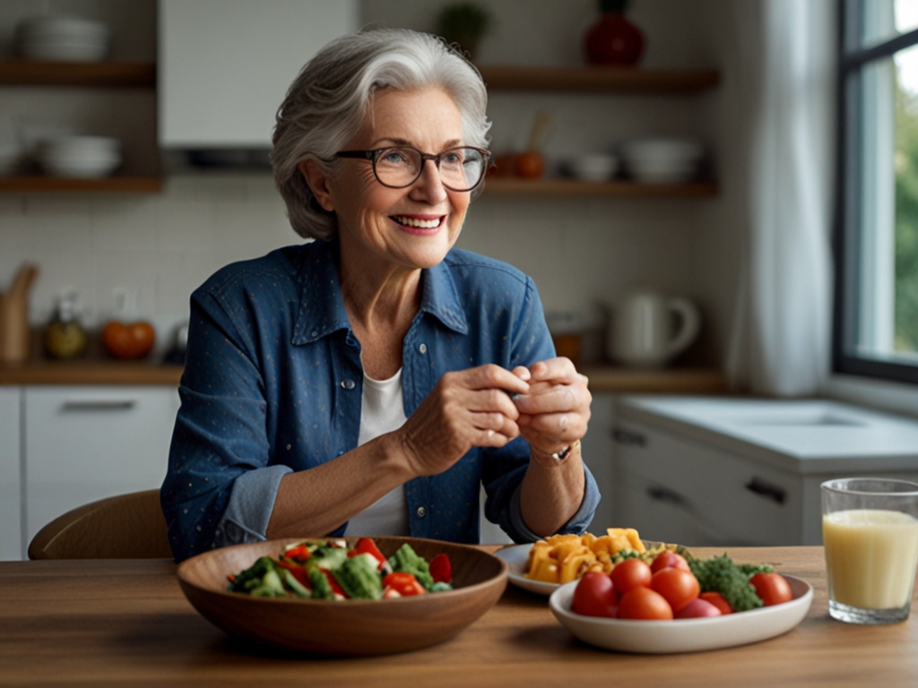 planifica tus comidas, nutrición para adultos mayores, dieta equilibrada, alimentación saludable, bienestar después de los 50