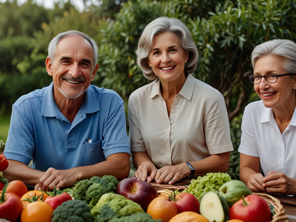 nutricion optima, alimentación saludable para mayores, nutrición para la tercera edad, dieta balanceada para adultos mayores, Silver Guardian, longevidad y bienestar