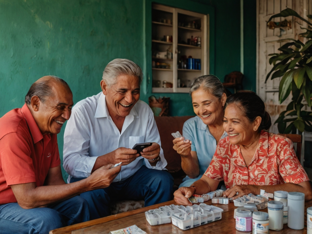 uso seguro de medicamentos, gestión de medicamentos para adultos mayores, prevención de interacciones medicamentosas, Silver Guardian, salud en la tercera edad